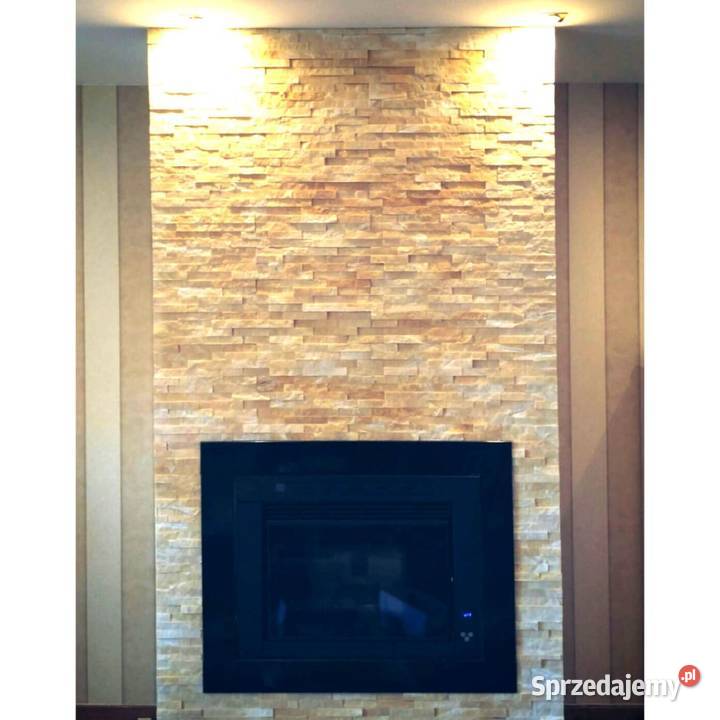 Panel ścienny Marmur Yellow Stackstone Wykończenie Gdynia