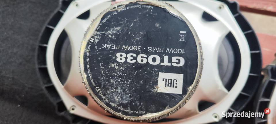 Głośniki samochodowe JBL GT0938 300w Sprzęt audio fabryczny małopolskie Myślenice