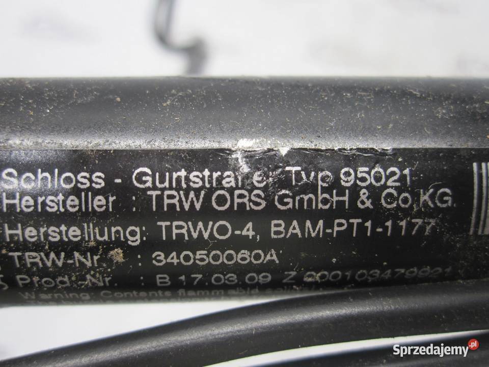BMW E90 LIFT napinacz pasa lewy przód 7213563 Kielce sprzedam