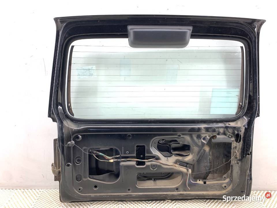 KLAPA TYŁ SUZUKI JIMNY III Terenowy CZARNY TYLNA