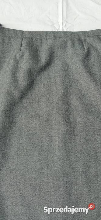 Szara spódnica na Jesień 48 Ołówkowa  Nowy Sącz