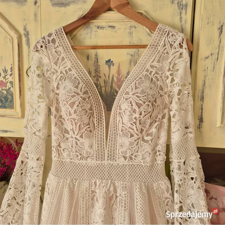 Suknia ślubna Afrodyta Linia "A" Skwierzyna