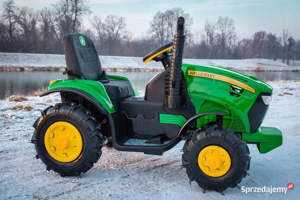 Traktor JOHN DEERE z przyczepą firmy Peg Perego Peg Perego