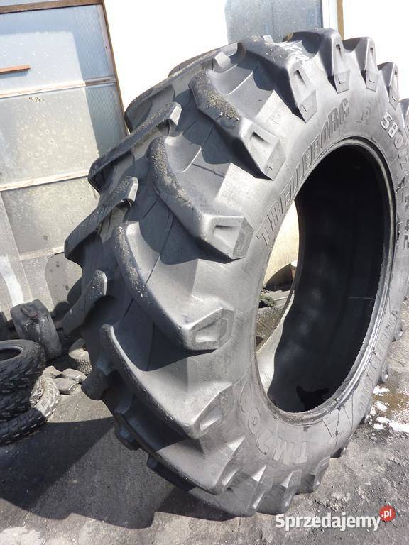 2x Opona używana rolnicza 58070R42 TRELLEBORG Zaścianki sprzedam