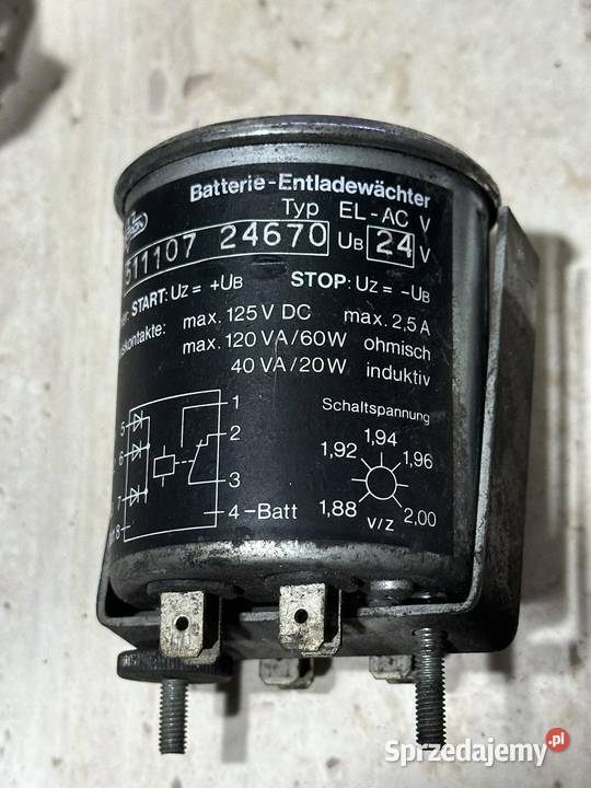 Licznik naładowania baterii ACCUMETER 24V Układ elektryczny i zapłon Antonie