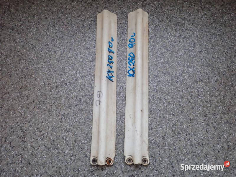 2 OSŁONY LAG ZAWIESZENIA PRZÓD KAWASAKI KX 250 lubuskie Strzelce Krajeńskie
