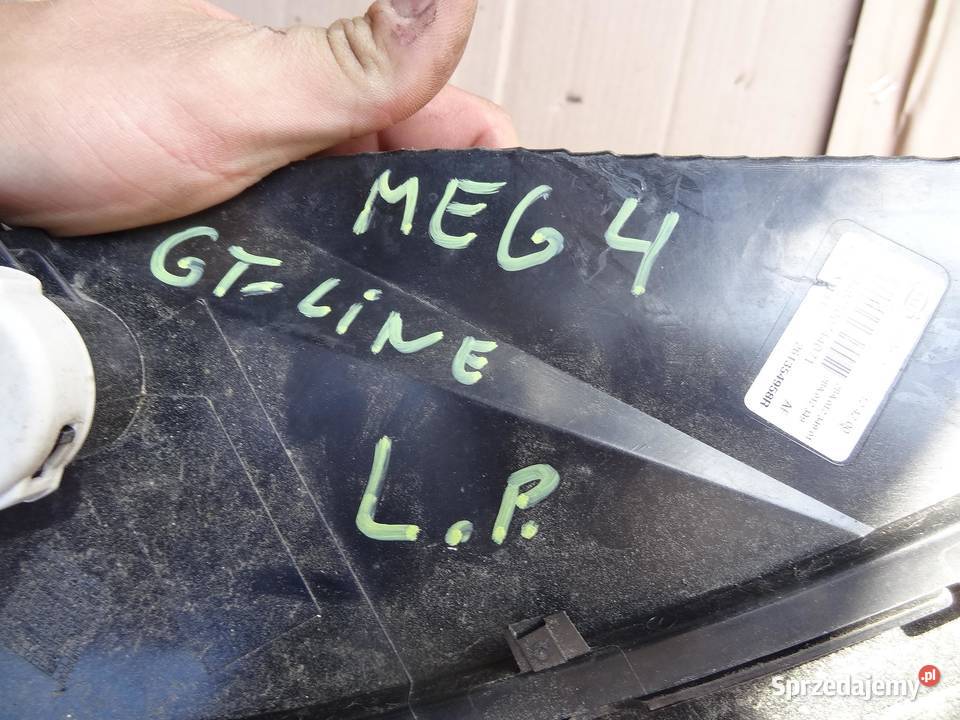 KRATKA KIERUNKOWSKAZ PRAWY PRZÓD MEGANE IV GT wielkopolskie