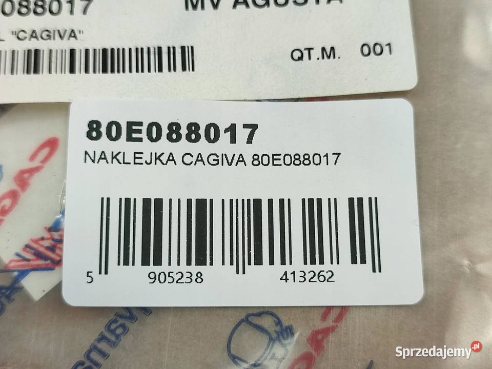 NAKLEJKA EMBLEMAT NA ZADUPEK CAGIVA NAVIGATOR