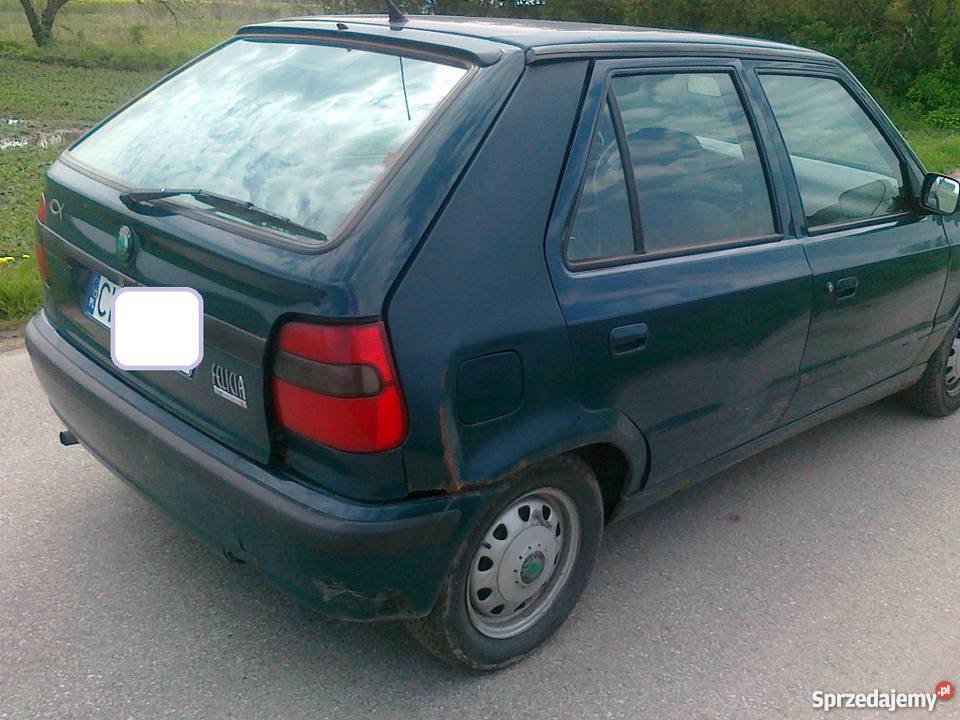 skoda lekko uszkodzona Choceń