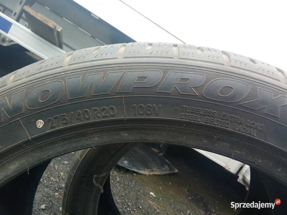 Opony TOYO 27540r20 2 zimowe Samochodowe Jawor