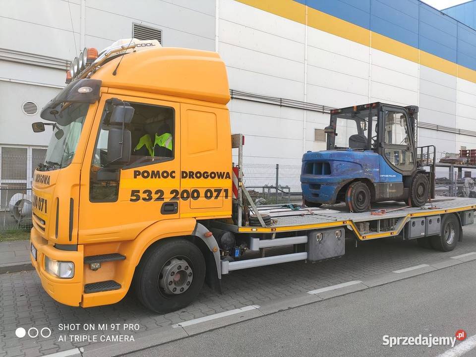 Transport domków holenderskich mobilnych maszyn Wejherowo
