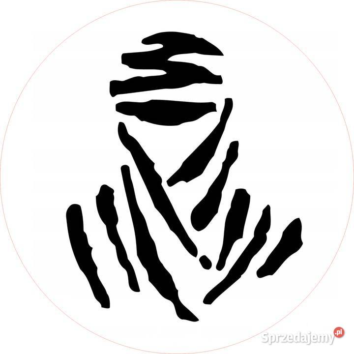 Naklejka Beduin czarny Dakar Rally Kamionna