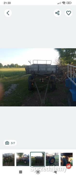 Przyczepa konna nieuszkodzony