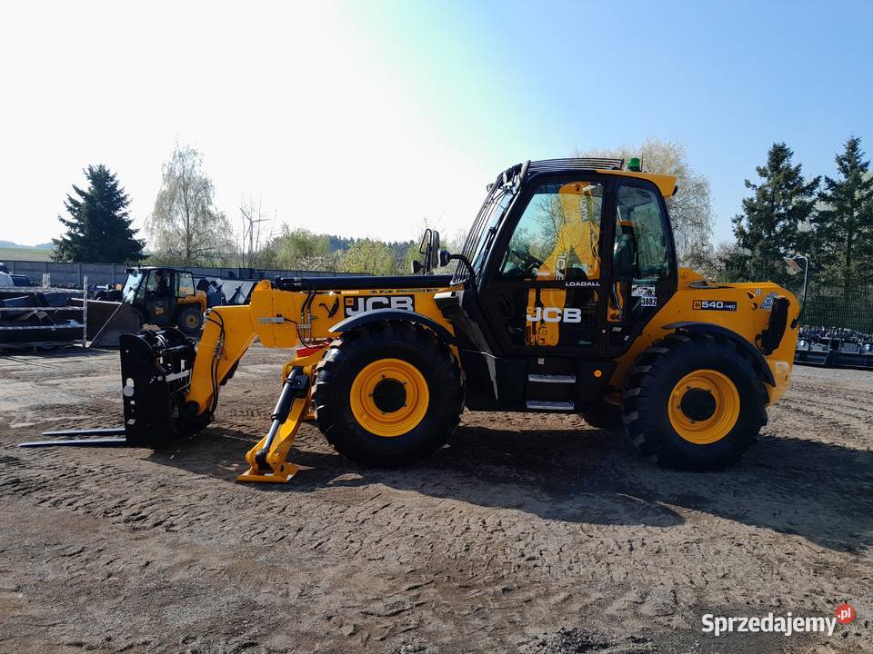 ŁADOWARKA TELESKOPOWA JCB 540140 2021R MANITOU Krotoszyn