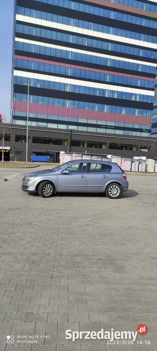 Opel Astra H 16 2004 hatchback śląskie sprzedam