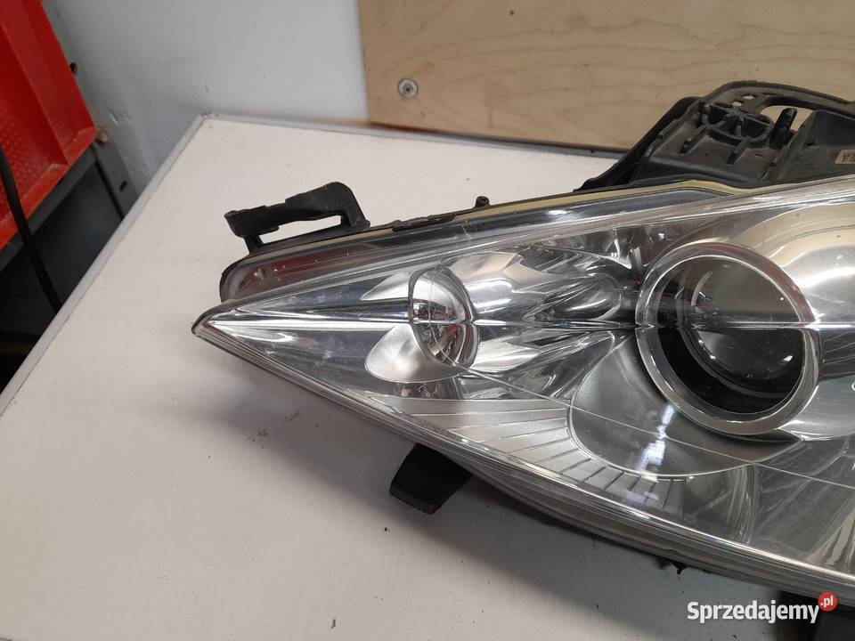 PEUGEOT 207 LAMPA LEWA PRZÓD SOCZEWKA EU Lampy przednie Goleniów