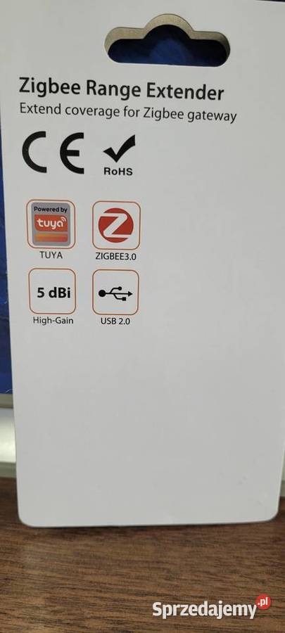 Wzmacniacz sygnału Zigbee 30 Tuya USB Repeater Sosnowiec
