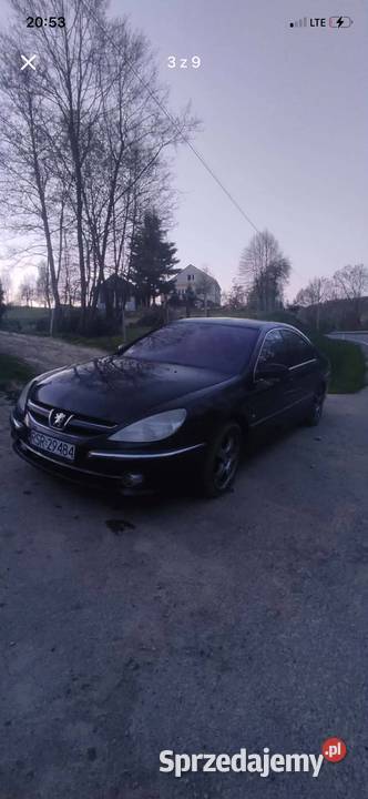 Wszystkie części peugeot 607 22hdi 2005 lift Szufnarowa