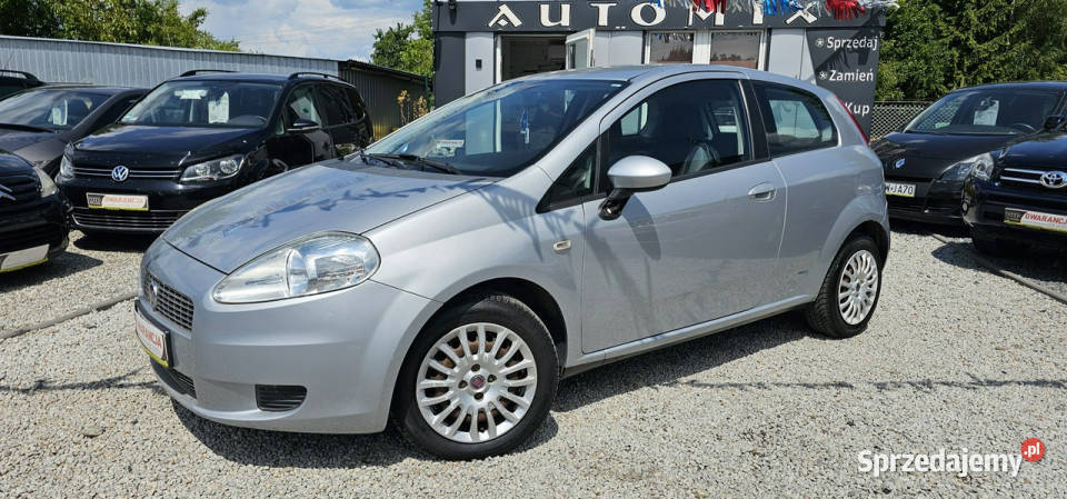 Fiat Punto SPRZEDANY 14 BENZYNA AUTOMAT lakier metallic dolnośląskie