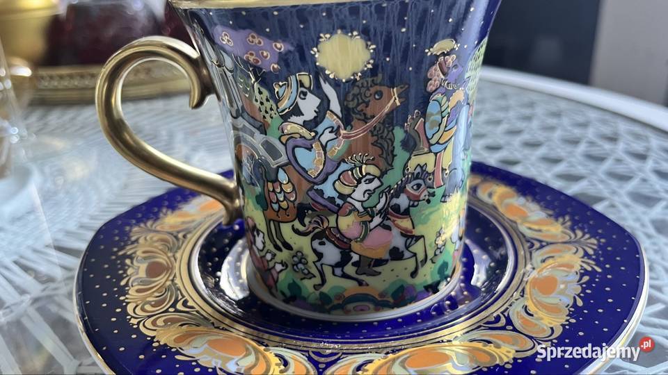 Filiżanka świąteczna Rosenthal Zielona Góra