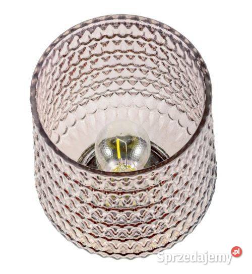 PAULEEN Błyszcząca lampa stołowa Glamour E27 Lampy stołowe i nocne Przeźmierowo