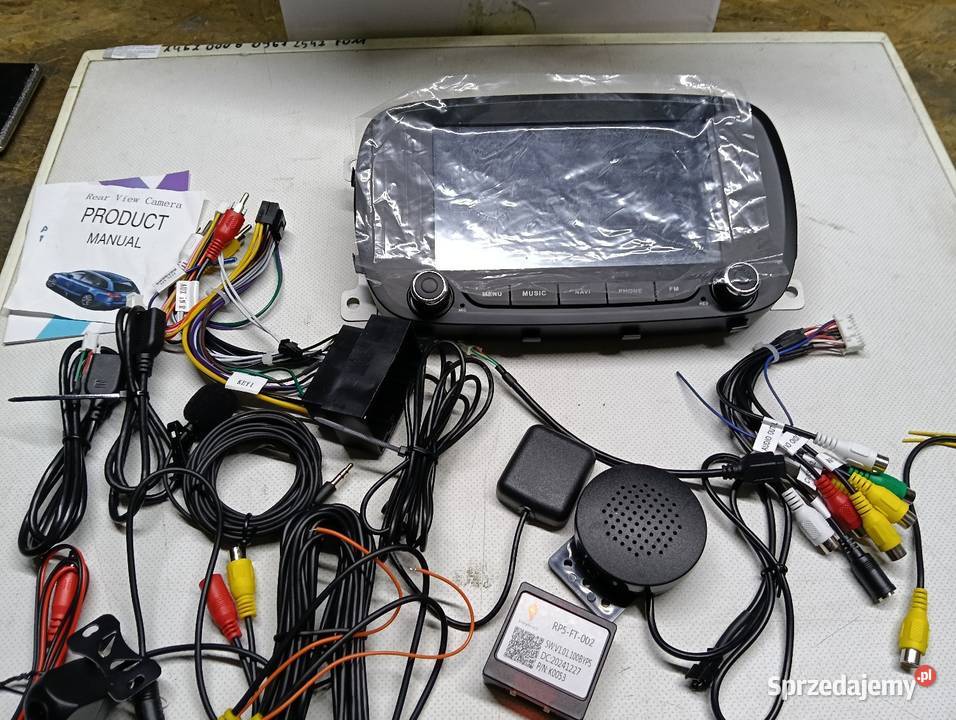 Radionawigacja GPS android Fiat 500x Drążdżewo Nowe