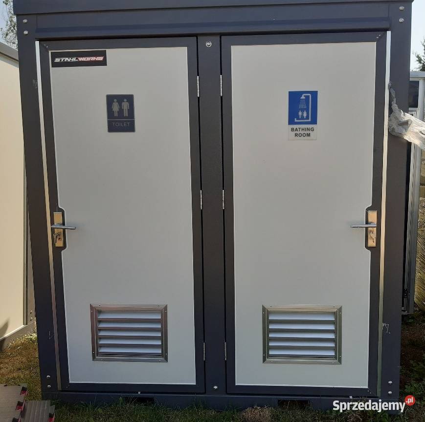 Kontener sanitarny łazienka wcprysznic podwójny wielkopolskie Swarzędz