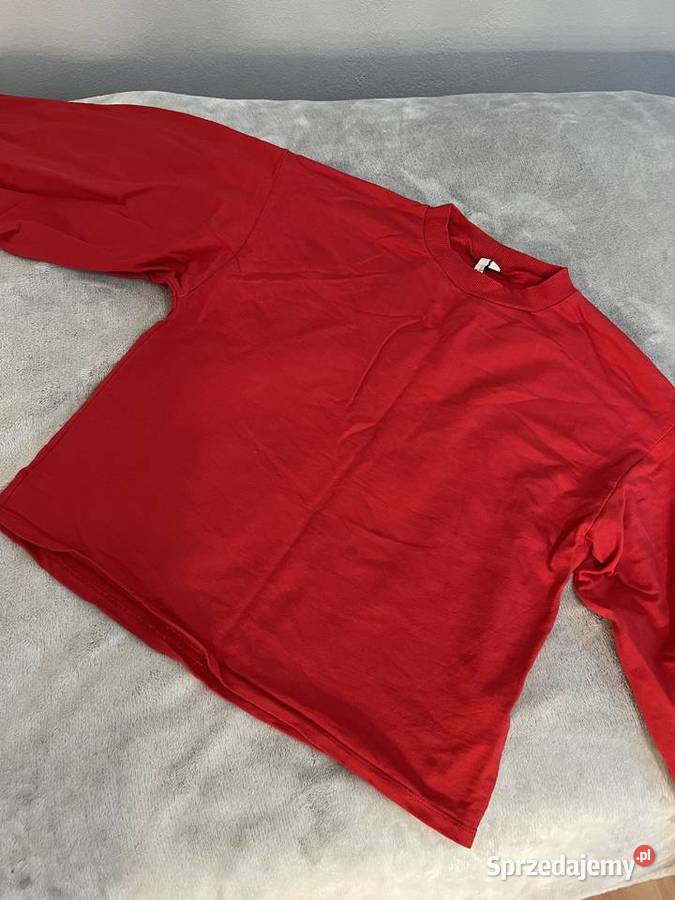Bluza z bufiastymi szerokimi rękawami bez sprzedam