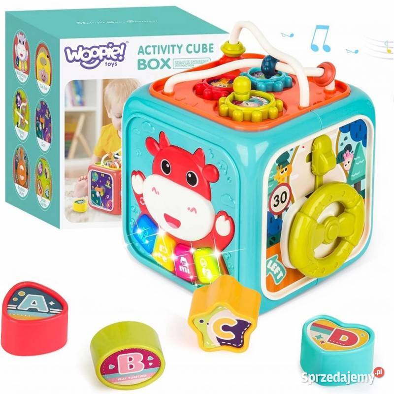 WOOPIE Kostka Sensoryczna Edukacyjna Montessori Kraków