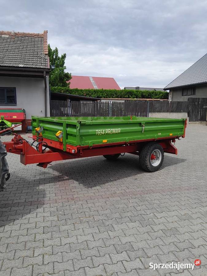 Przyczepa rolnicza pronar T654 Łapczyca