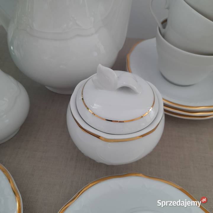 Serwis porcelanowy kawowy Royal 6 osobowy Bogatynia