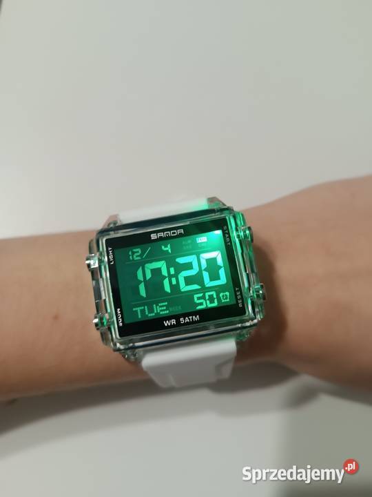 Zegarek elektroniczny Sanda modny Damskie Chrzanów