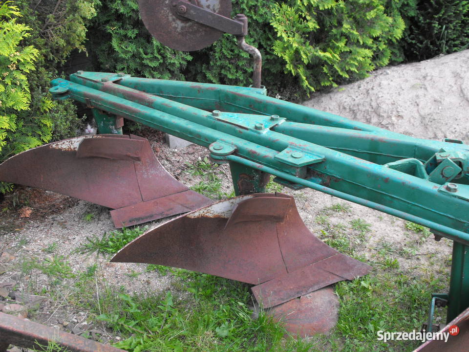 Pług zagonowy 4skibowy grudziądzki Nowe Miasto Lubawskie