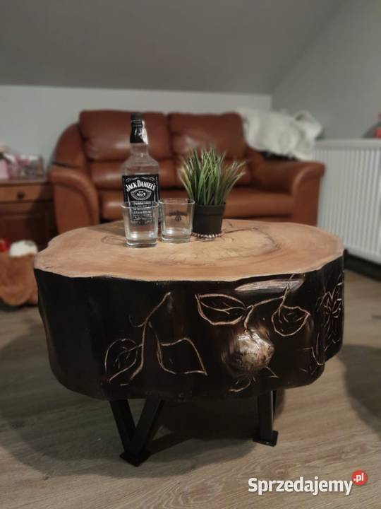 Stolik kawowy plaster stolik loftowy sprzedam
