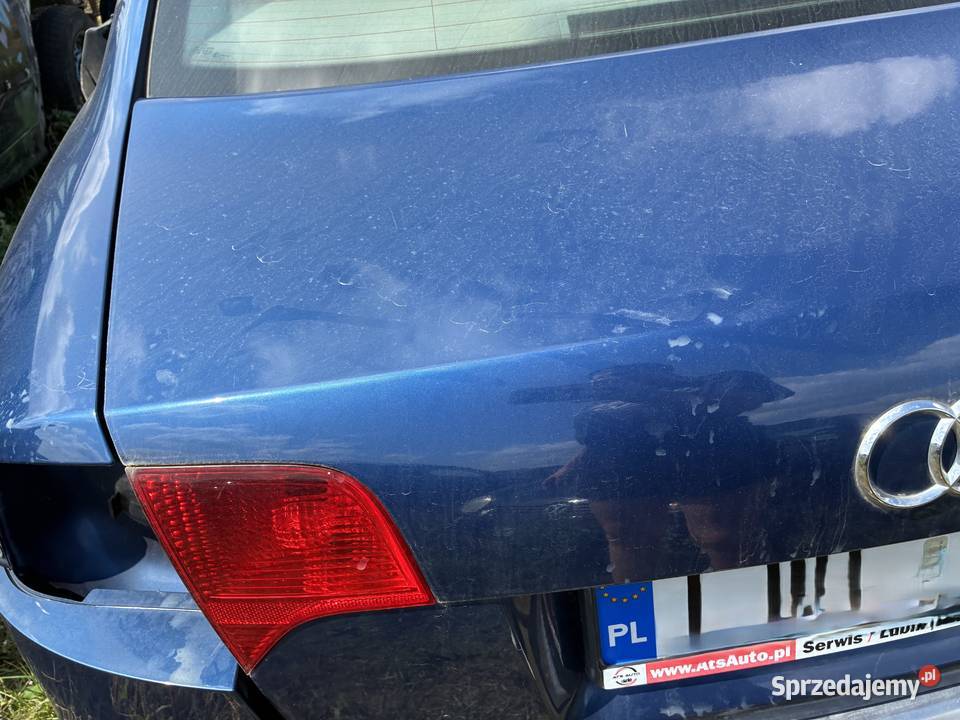 Klapa Tył Bagażnika Audi A4 B7 Sedan Wisznice sprzedam