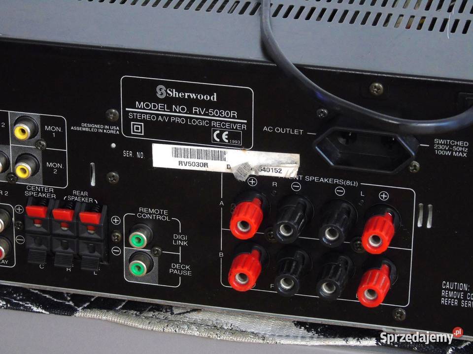 Wzmacniacz z radiem Sherwood RV5030 sprawny 500 Jasło