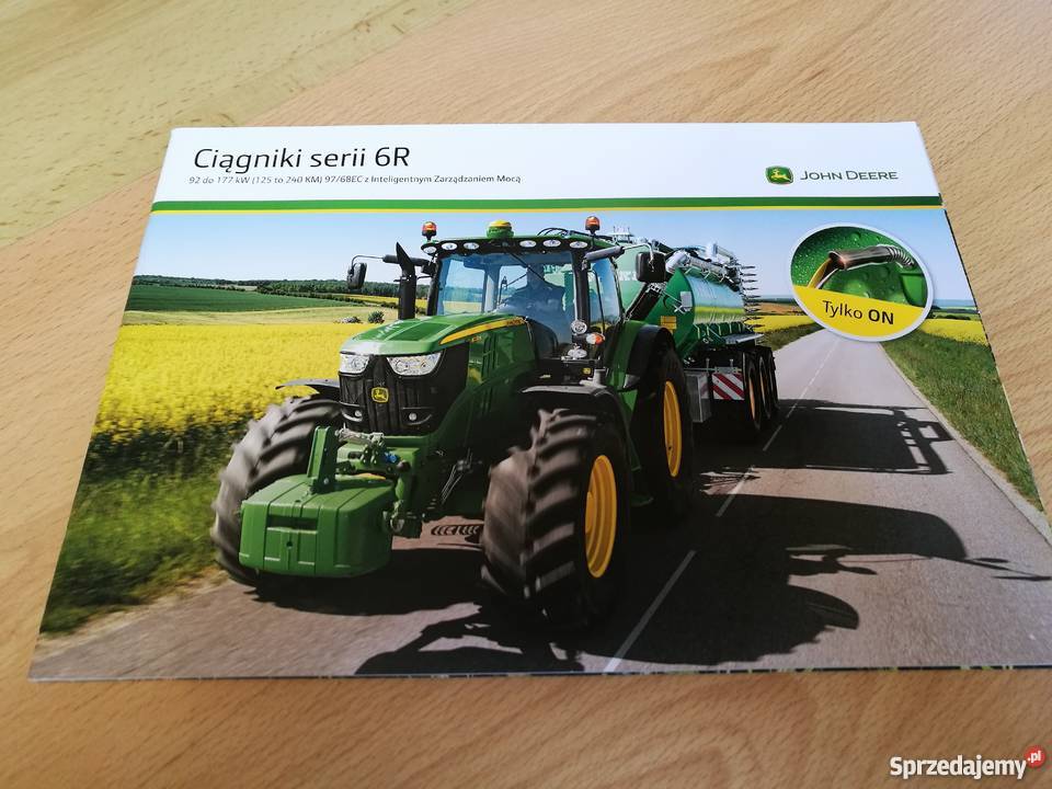Katalogi John Deere serie 6M 6R 6MC 6RC 5 5M 5GL Szamotuły sprzedam
