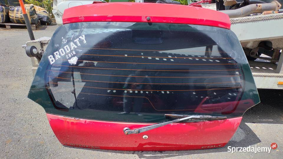 Klapa Tylnia Mitsubishi Colt osobowe