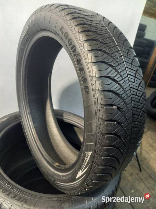 4x Opona UŻYWANA CAŁOROCZNA 19555R20 GOODYEAR 55 Zaścianki