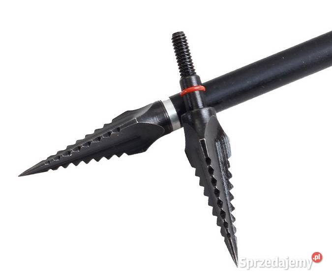 Zestaw grotów ostrych metalowych do łuku strzał Nowy Sącz sprzedam