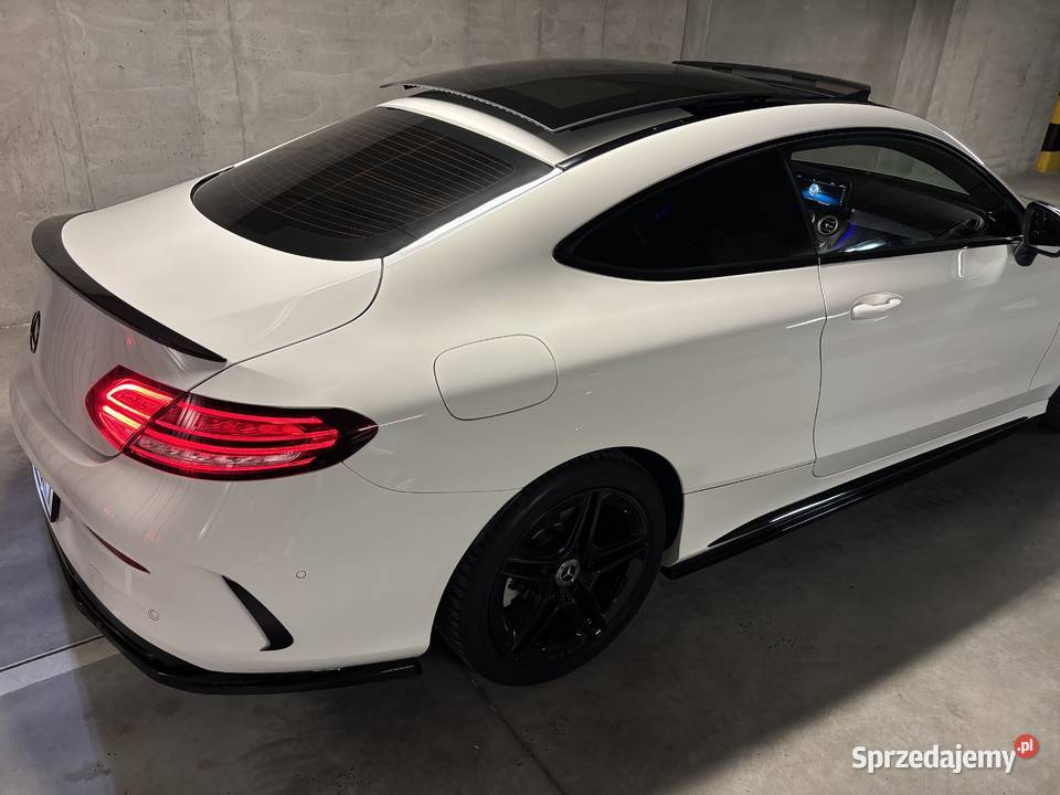 Mercedes Cklasa Coup bezwypadkowy i serwisowany asystent parkowania Motoryzacja Bydgoszcz