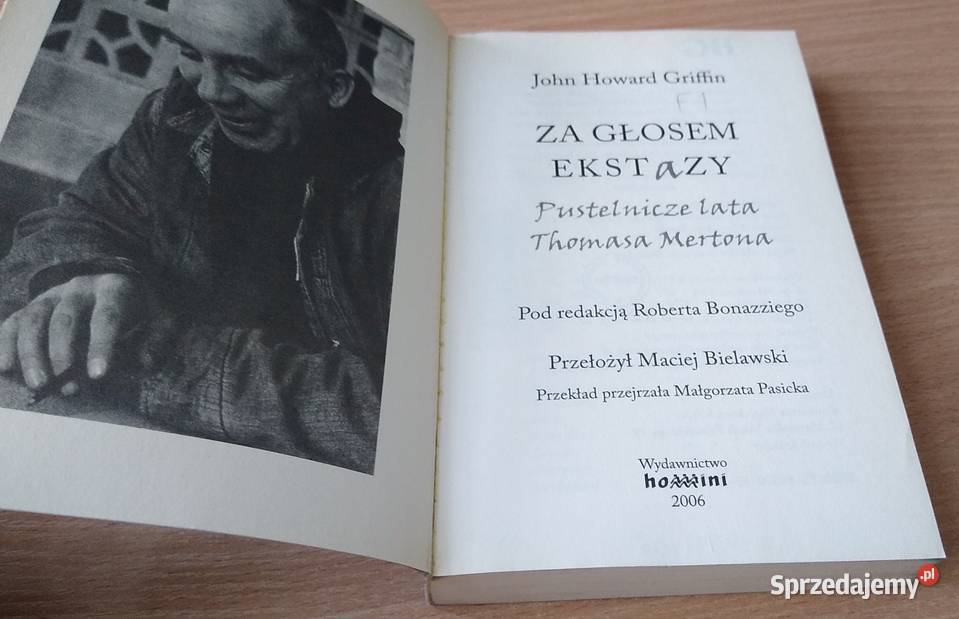głosem ekstazy pustelnicze lata Thomasa Mertona Gdańsk