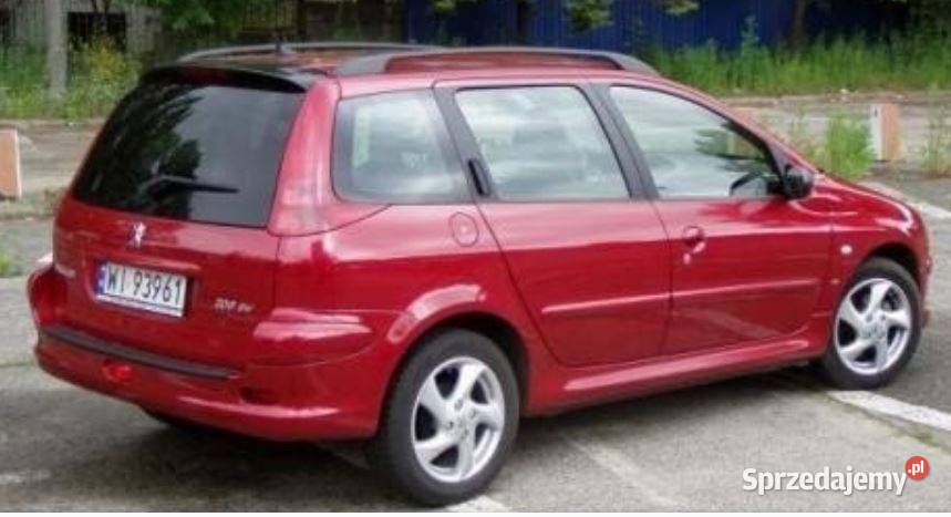 Zderzak tylny tył Peugeot 206 Sw Kombi 0106 Kraków
