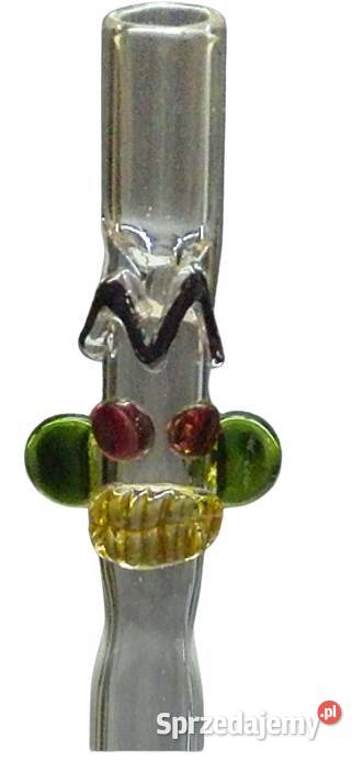 Przezroczysta Szklana Lufka Voodoo o Długości 12 śląskie Ostrowy nad Okszą