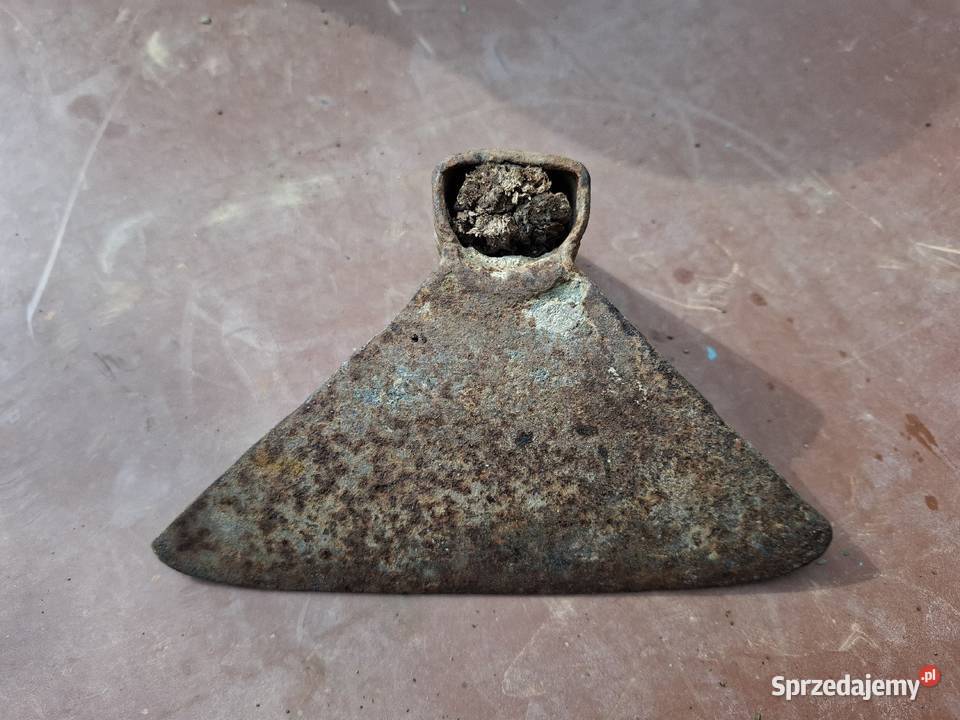 Motyka zabytkowa kuta Kowalska kolekcjonerska Antyki, Sztuka, Kolekcje Lublin