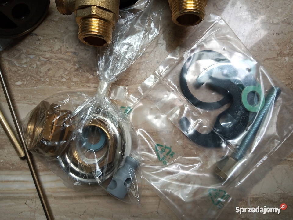 Bateria umywalkowa Antena odcienie brązowego Tarnów