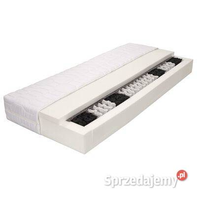 Materac 140x200 7 stref sprężyny kieszeniowe 20 mazowieckie Warszawa