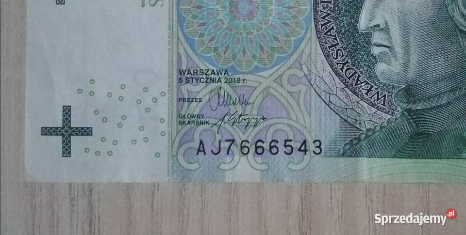 Banknoty Ciekawe Numery np 6665555111888 KOLEJNE Bytom
