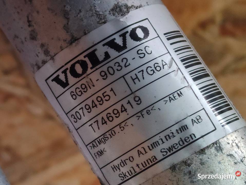 Rura Wlewu Paliwa Volvo S80 II 24 D 30794951 Pleszew sprzedam