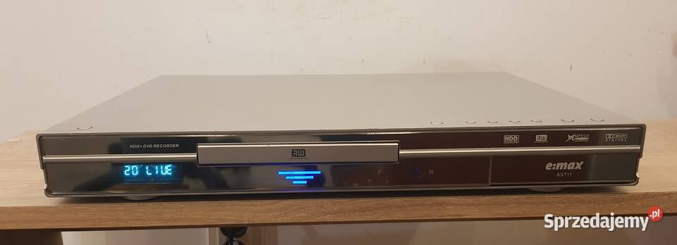 NAGRYWARKA DVD Z DYSKIEM HDD E AS711